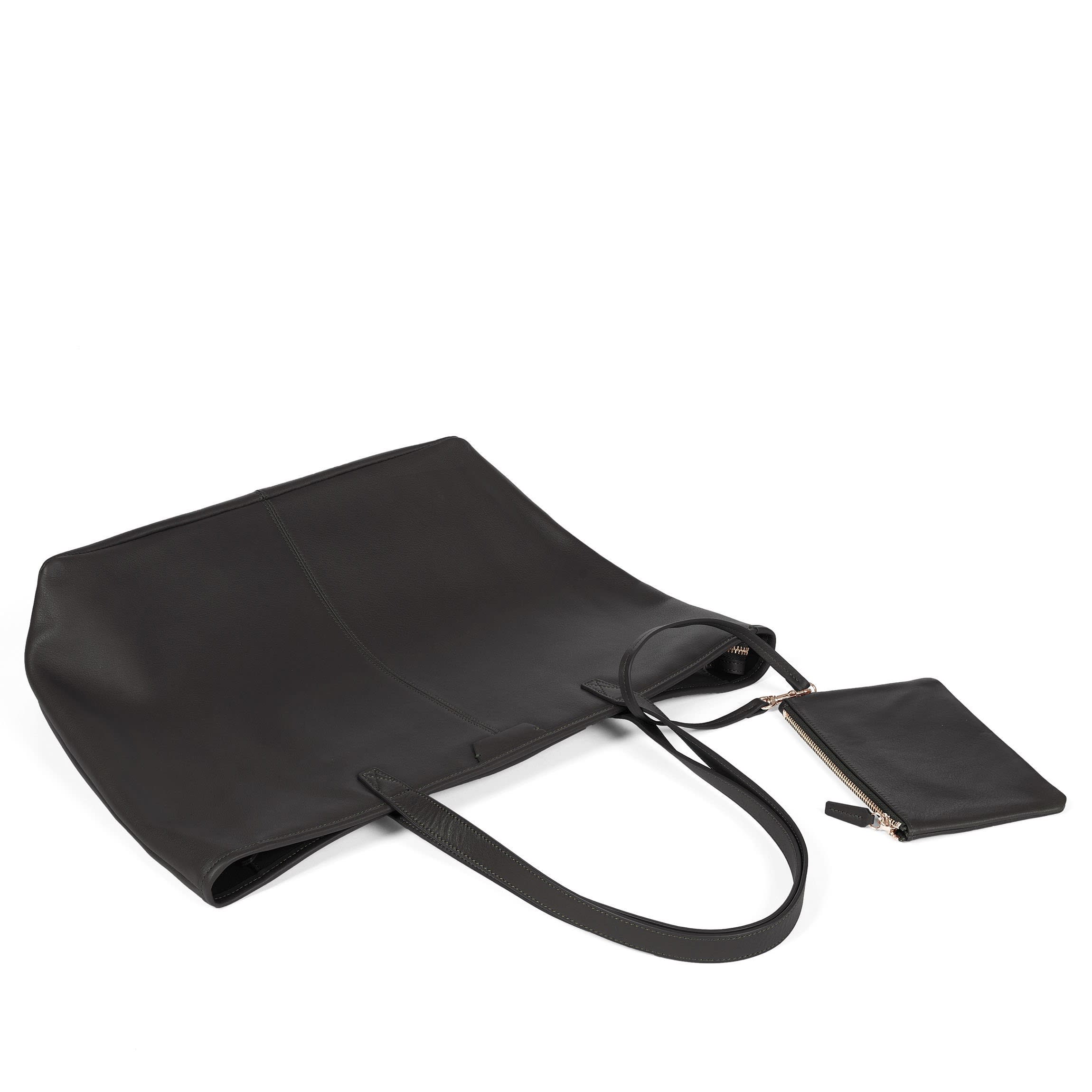 Zippered Downtown Diaper Bag Black Onyx - Image 4